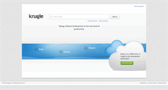 Desktop Screenshot of krugle.org